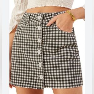 Reformation Bianca Mini Skirt